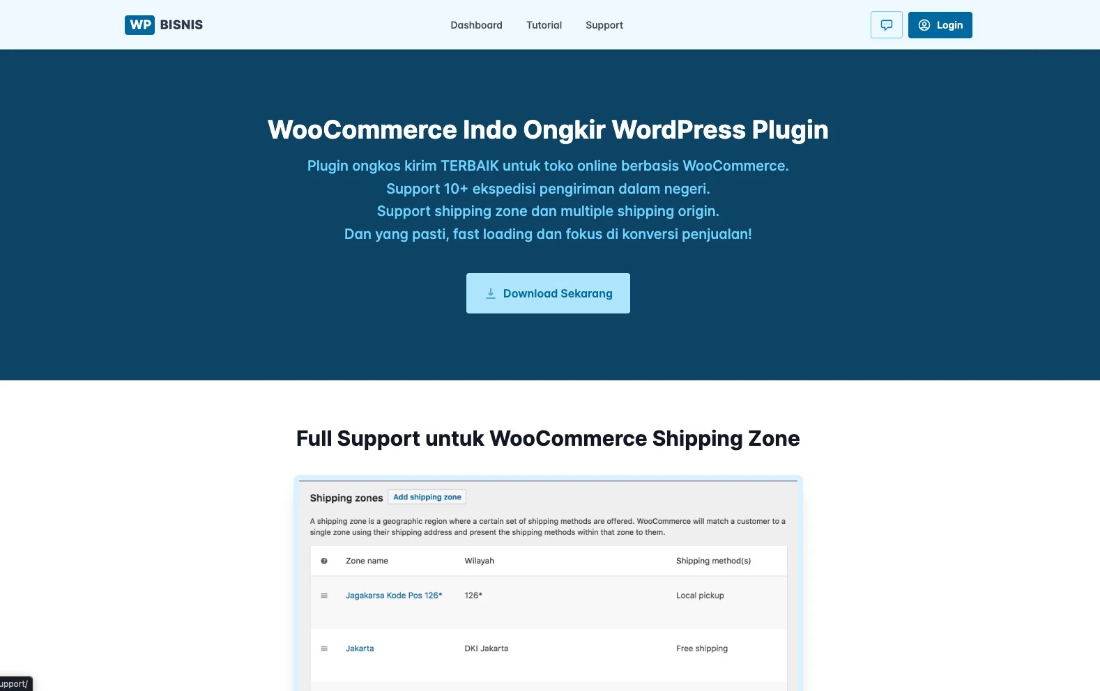 halaman WooCommerce Indo Ongkir