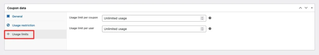 limit Kupon di WooCommece